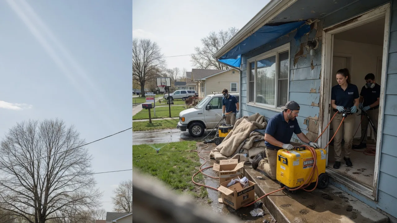 Basement Flood Cleanup in Wharton, OH near me